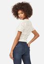 Button Front Eyelet Blouse