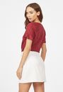 Button Front Eyelet Blouse