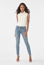 Sleeveless Tie Neck Blouse