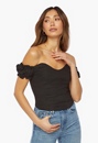 Linen Off Shoulder Top