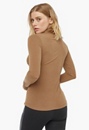 Ruched Mock Neck Top